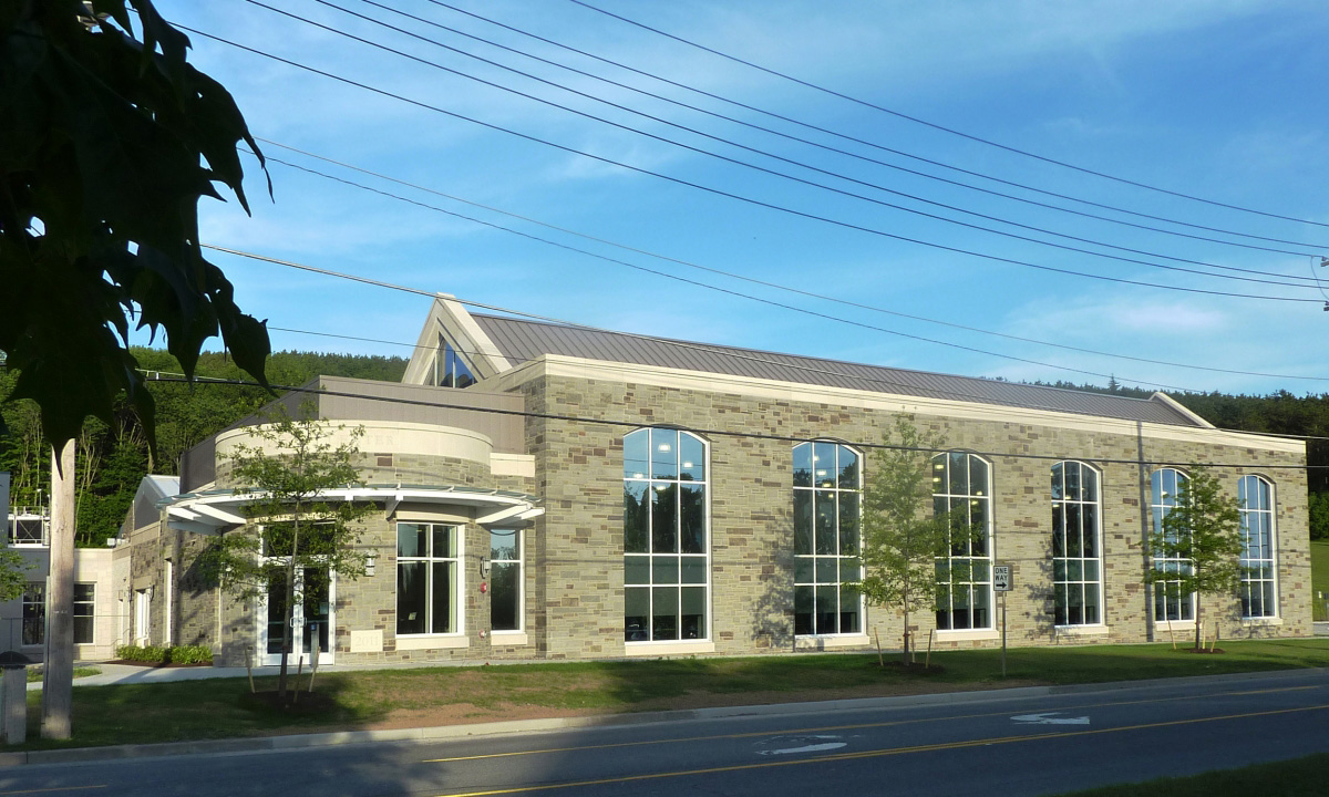John P. Stopen Trudy Fitness Center Colgate University completed exterior